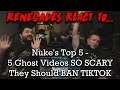 Renegades React to... @NukesTop5 - 5 Ghost Videos SO SCARY They Should BAN TIKTOK
