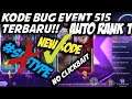 UPDATE ! BUG EVENT 515 TERBARU  | Kode Bug Event 515 Terbaru | Mobile legends