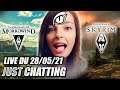 VOD ►MORROWIND VS SKYRIM - Just Chatting - LIVE DU 28/05/2021