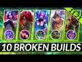 10 NEW and UPDATED Builds for Patch 11.21 - BROKEN BEYOND BELIEF - LoL Guide