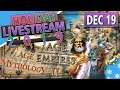 🔴 Age of Mythology & Age of Empires 2 w/ Lukas | Holiday Livestream 🎅🏻 - 19th Dec 2019 LiveStream