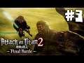Attack on Titan 2: Final Battle Walkthrough PART 3 - Levi vs Beast Titan (XBOX ONE X 1080p)