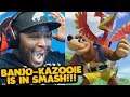BANJO KAZOOIE IS COMING TO SMASH BROS. ULTIMATE! (LIVE REACTION)