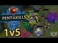 Best Pentakill Montage #23 - League of Legends (1v5 Nasus, Perfect Yasuo, Pro Pyke, Teemo) | LoL