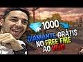 🔥 DIAMANTE GRÁTIS NO FREE FIRE, GIFT CARD E MUITO MAIS 🔥 FREE FIRE AO VIVO ⭐
