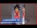 DRAGON BALL e RESINA! INCRÍVEL luminária do Goku - ELEVE Seu poder de Trabalho em mais de 8000