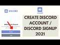 How to Create Discord Account | Discord Sign up 2021