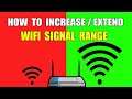 How to Extend WIFI Signal Range