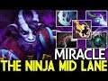 Miracle- [Riki] The Ninja Mid Lane Style Game is so Hard 7.21 Dota 2