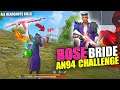 Only AN94 (Rose Bride) Challenge- Only लाल Number मारती है😱- Garena Free Fire