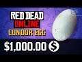 Red Dead Online - Rare Condor Egg Worth $1,000 (Free Roam Event)