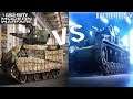 Tanque COD  Modern Warfare Vs Tanque Battlefield 5