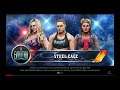 WWE 2K19 Ronda Rousey VS Charlotte,Lacey Evans Triple Threat Steel Cage Match