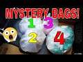 4 MYSTERY BAGS FOUND!!! Gamestop Dumpster Dive Night #857