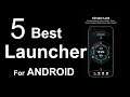 5 Best Launcher Apps For Android || Cool Launcher that looks Amazing🔥⚡