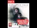 A Plague Tale  Innocence  Part 7 gameplay 4 ps5