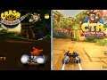 Crash Team Racing Nitro-Fueled - Jungle Boogie COMPARISON! PS2 VS PS4 Gameplay Comparison