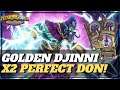 DOUBLE PERFECT DON GOLDEN DJINNI COMBO! | Hearthstone Battlegrounds
