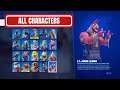 Fortnite ALL 20 Characters | Complete Character Collection Chapter 3 Season 1
