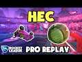 hec Pro Ranked 3v3 POV #59 - Rocket League Replays