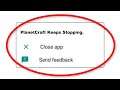 How To Fix PlanetCraft Keeps Stopping Error Android & Ios - Fix PlanetCraft App Not Open Problem