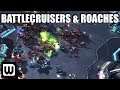 Starcraft 2: ROACHES & BATTLECRUISERS! (Burninantor vs Fullheart)