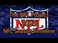 The NFL Project: 2005 NFL Season Timeline