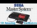 10 Amazing Sega Master System Exclusives!