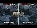 AMD RX 580 - Resident Evil Village - FidelityFX Super Resolution - Benchmark Comparison