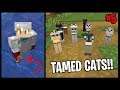 FIRST TIME TAMING CATS IN 1.14.2!! | Minecraft Village & Pillage Challenge | #5