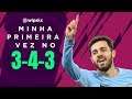 GOSTANDO DO 3-4-3 NO FUT DRAFT! | FIFA 19