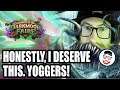 I deserve this. Yoggers!  | Arena | Darkmoon Faire | Hearthstone