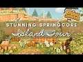 STUNNING SPRINGCORE ISLAND TOUR | Animal Crossing New Horizons