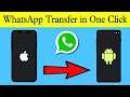 Transfer Whatsapp Messages from Android to iPhone|ultfone whatsapp transfer, backup & restore