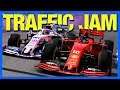 F1 2019 Career Mode : TRAFFIC JAM!! (Part 49)