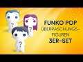 Funko Pop Überraschungs-Figuren 3er Set
