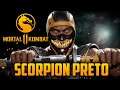 Mortal Kombat 11 - a Torre INFINITA Com o Scorpion PRETO