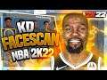 NBA 2K22 HOW TO LOOK LIKE KEVIN DURANT!! First FACE SCAN: FACE CREATION NBA 2K22 NEXT GEN!!!!!!!!