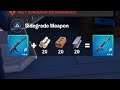 Use Upgrade Bench to sidegrade a weapon - Fortnite