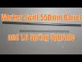 Worker Swift 550 mm barrel and 1.6 Spring Kit Review (a Looonnnnnnnng Blaster )