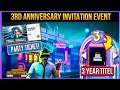 3rd Anniversary Invitation New Event In Pubg Mobile | Can We Get 3 Years Together Title In PubgM? |