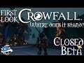 CROWFALL FIRST LOOK AND GAMEPLAY l CLOSED BETA l CAPTAIN BLUE SHELL