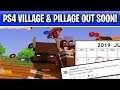 Minecraft PS4 Village & Pillage Update Release Date Soon!!! 1.14 Console Cert Test