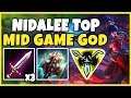 NIDALEE TOP 3XDORANS TITANIC HYDRA! THIS SPLIT IS OP! - League of Legends