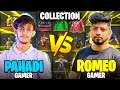 Pahadi Vs Romeo Gamer Funniest Collection- Who Will Win?😱 Garena Free Fire