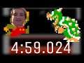 (PB) Super Mario Bros. any% speedrun in 4:59.024