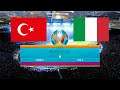 PES 2021 | Turkey vs Italy - UEFA Euro 2020 - Full Match & Gameplay