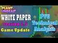 Plant vs Undead: White Paper version 2.5 game updates + PVU technical analysis
