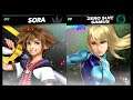Super Smash Bros Ultimate Amiibo Fights – Sora & Co #254 Sora vs Zero Suit Samus