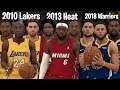 What Was The Greatest NBA Team In The Last Decade? | NBA 2K20